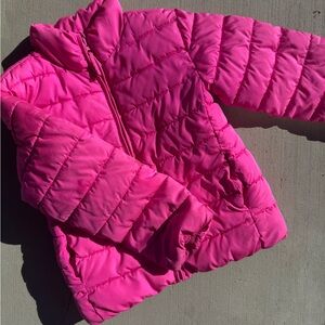 The Children’s Place Fuchsia Puffer Jacket 4T